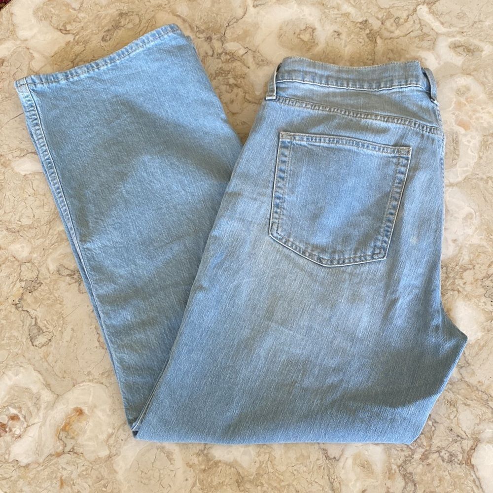 Gap Vintage Flare High Rise Light Wash Denim Jeans - Picture 7 of 15